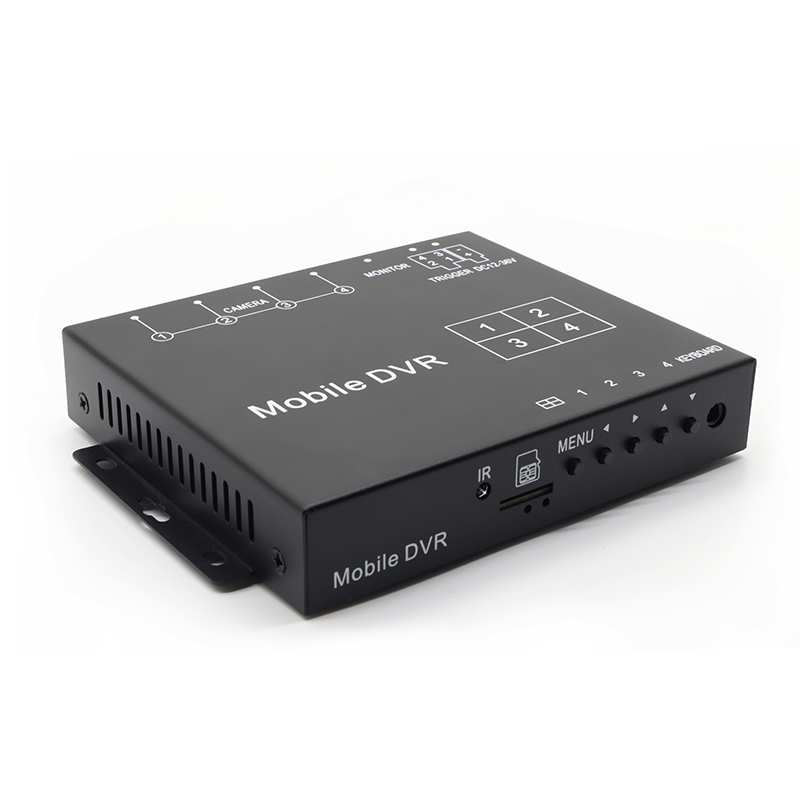 4CH AHD 1080P Mini mobiele DVR ondersteunt TF-kaartopslag