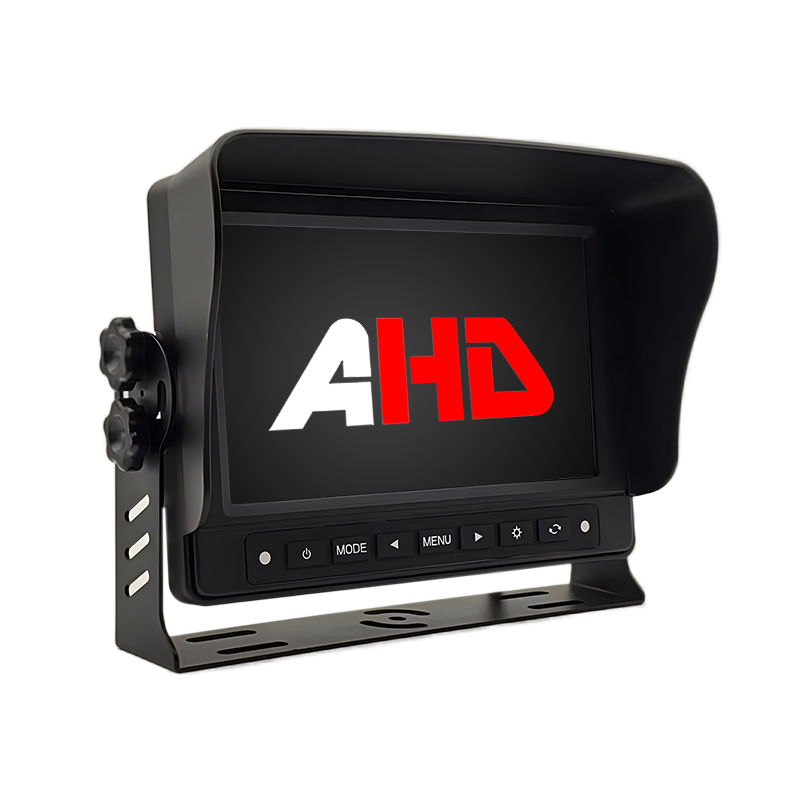 IP69K waterdichte knoppen AHD-monitor voor in de auto