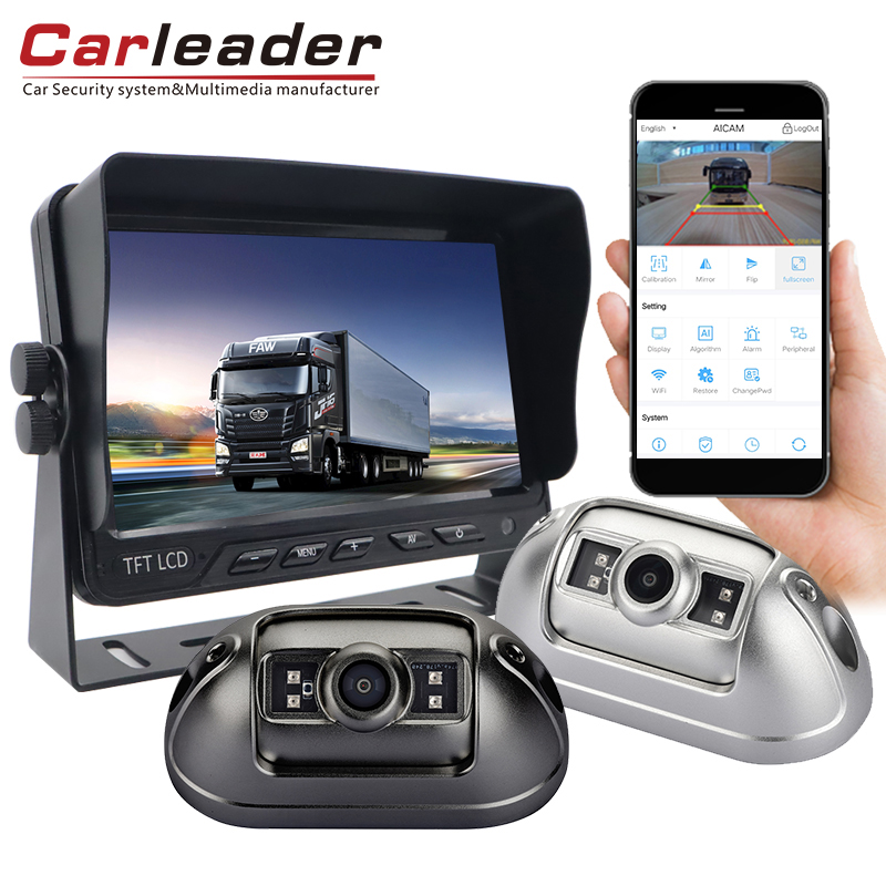 Carleader 1080P AI dodehoekdetectie voertuigcamerasysteem | Rijveiligheid van escortchauffeur