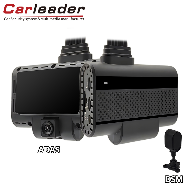 Carleader 4ch ADAS+DSM DVR AI Dash Camera voor auto-hailing management