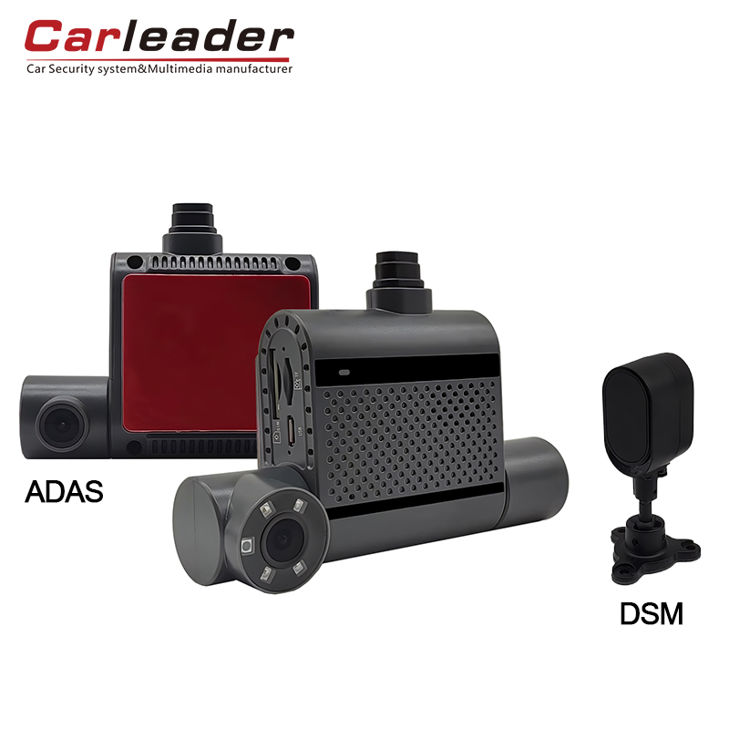 Carleader 3ch HD DVR Recording AI Dash Camera voor Fleet Management