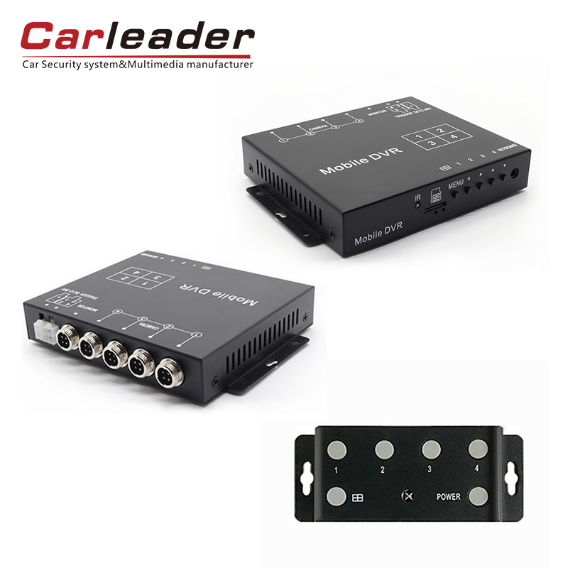 Carleader 1080p AHD Quad Split-bedieningskast met opnamefunctie: uw alles-in-één voertuigbewakingshub