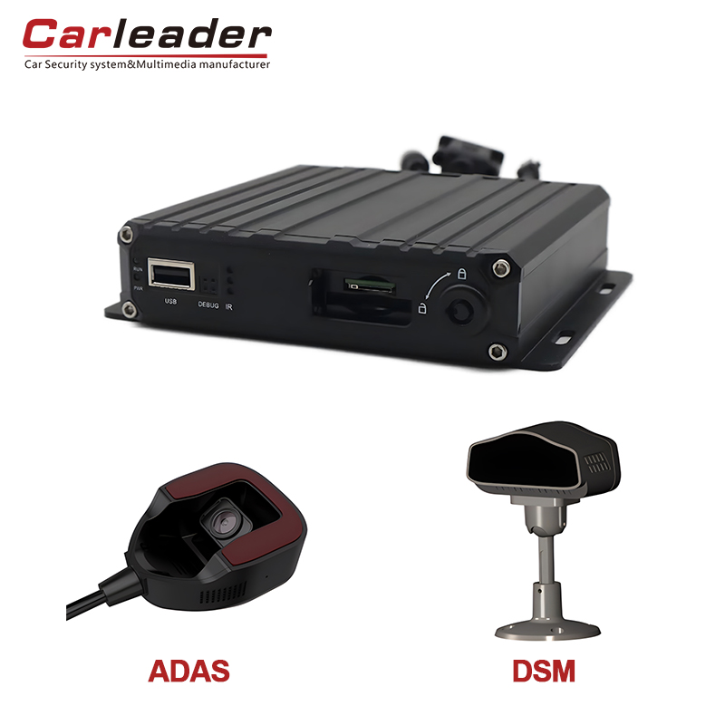 Carleader 4CH AI Intelligent Mobile DVR met DSM- en Adas -camera - Smart Life, Smart Drive
