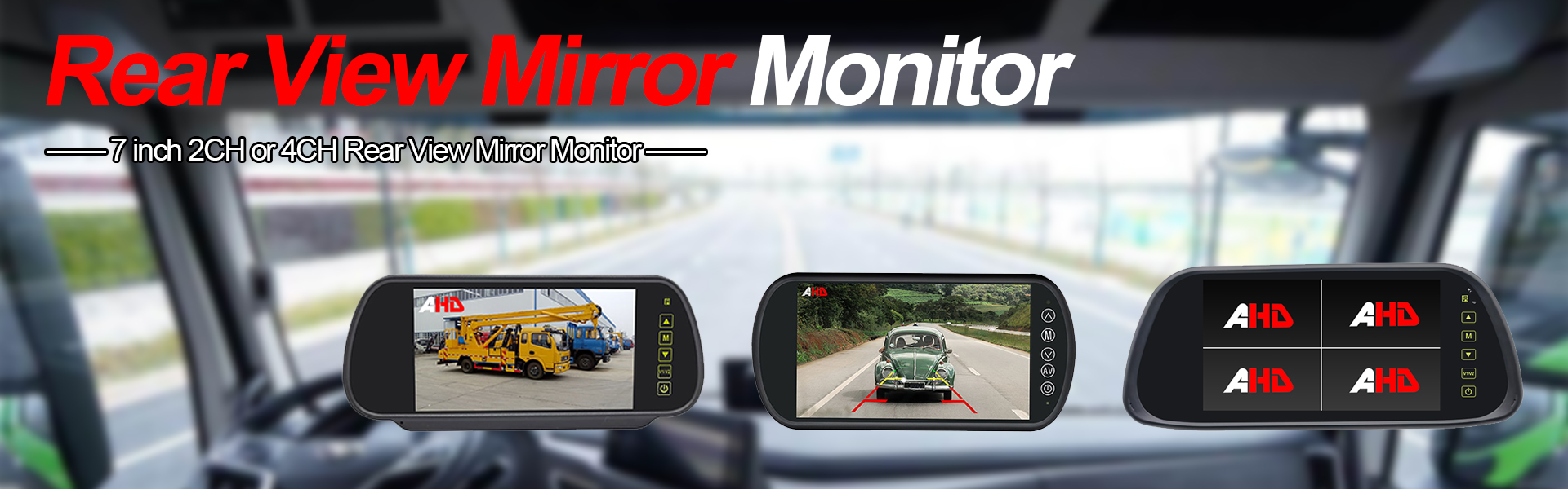 Achteruitkijkspiegelmonitor