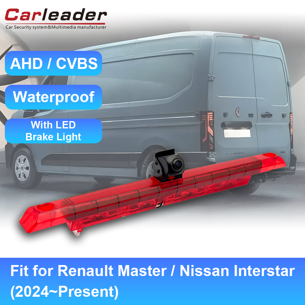 Carleader nieuwe remlichtcamera geschikt voor Renault Master / Nissan Interstar (2024 ~ heden) - verbeterde veiligheid en duidelijkheid