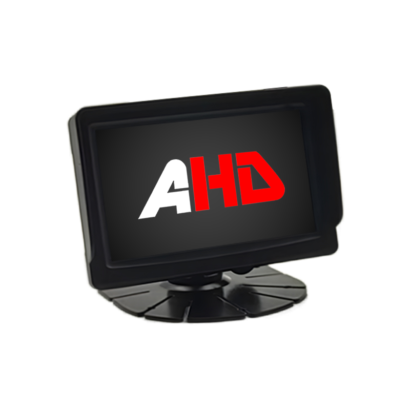 Carleader 5 inch 2CH AHD-ingangen Voertuigback-upmonitor - AHD-monitor gecombineerd met compact en functioneel