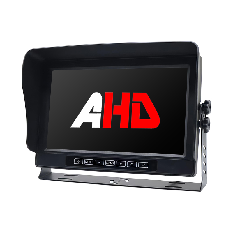 Carleader 10,1 inch IP69K waterdichte 2CH AHD ingangen aanraakknoppen voertuigmonitor