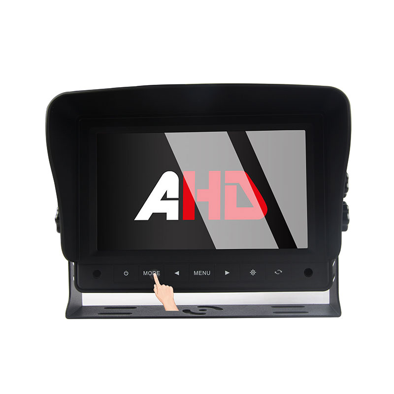 Carleader 7 inch aanraakknoppen 2CH Heavy Duty AHD voertuigmontior