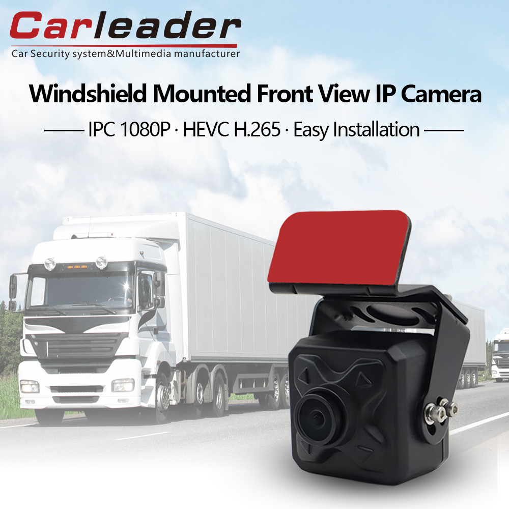 Carleader High Definition in het voertuig gemonteerde 2 MP IP-camera aan de voorkant
