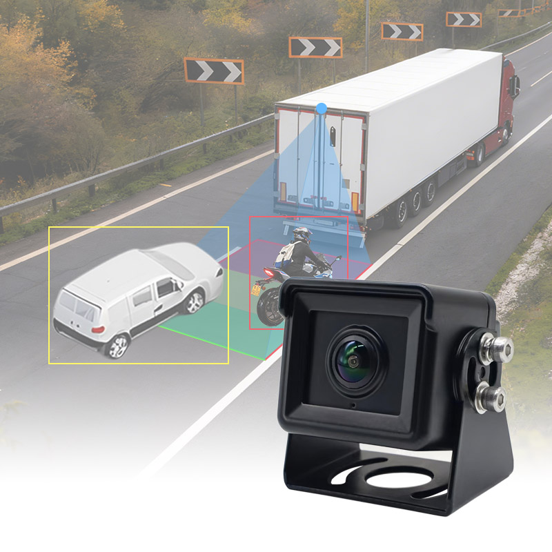 Carleader 720P AI BSD Voetgangers- en voertuigdetectie Slimme achteruitrijcamera