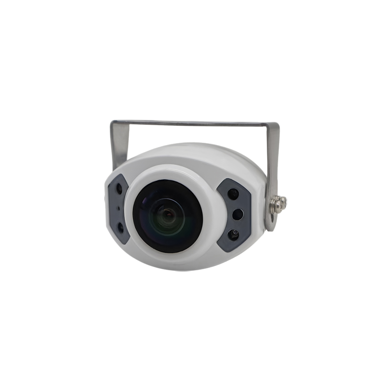4 IR LED waterdichte mini-achteruitrijcamera wit