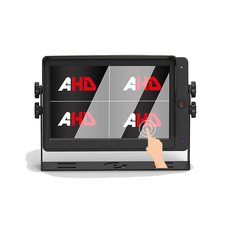 7 inch 4-kanaals quad split-display touchscreen AHD-monitor