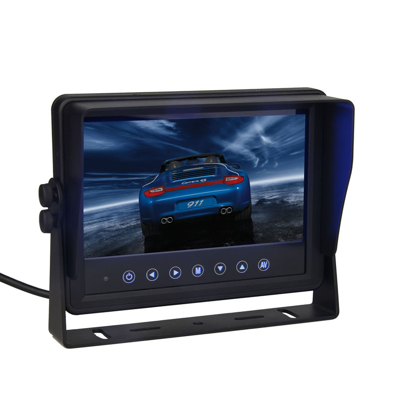 7 inch HD digitaal LCD-auto-achteraanzicht waterdicht display