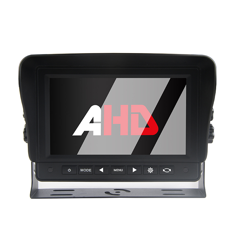 7 inch zware omkeerbare AHD-monitor geschikt voor bedrijfsvoertuigen