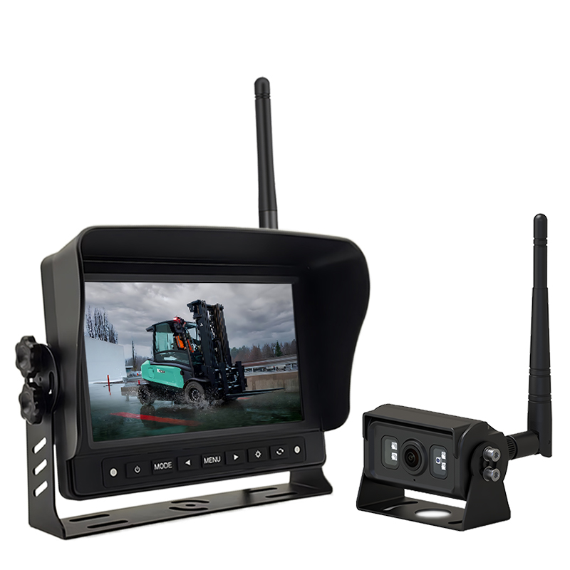 7 inch waterdicht 2,4 GHz digitaal draadloos heavy-duty cameramonitorsysteem