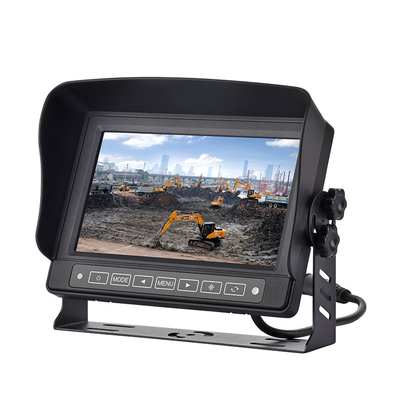 7 inch waterdichte LCD-auto-achteruitkijkmonitor