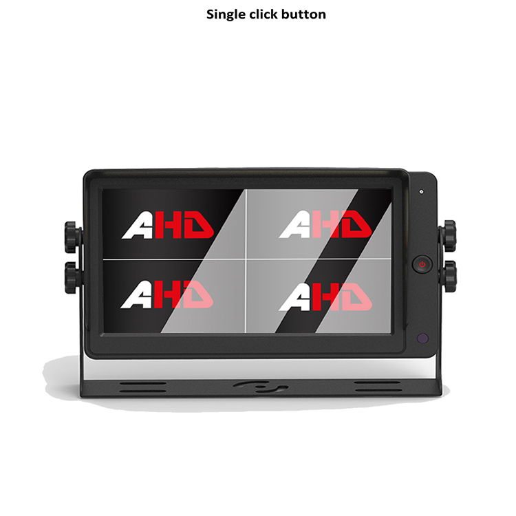 7 inch touchscreen AHD quad-monitor