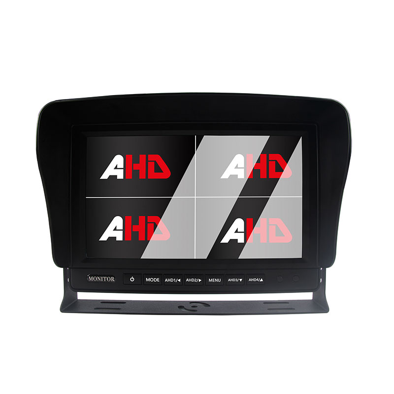9 inch HD quad-split digitaal display