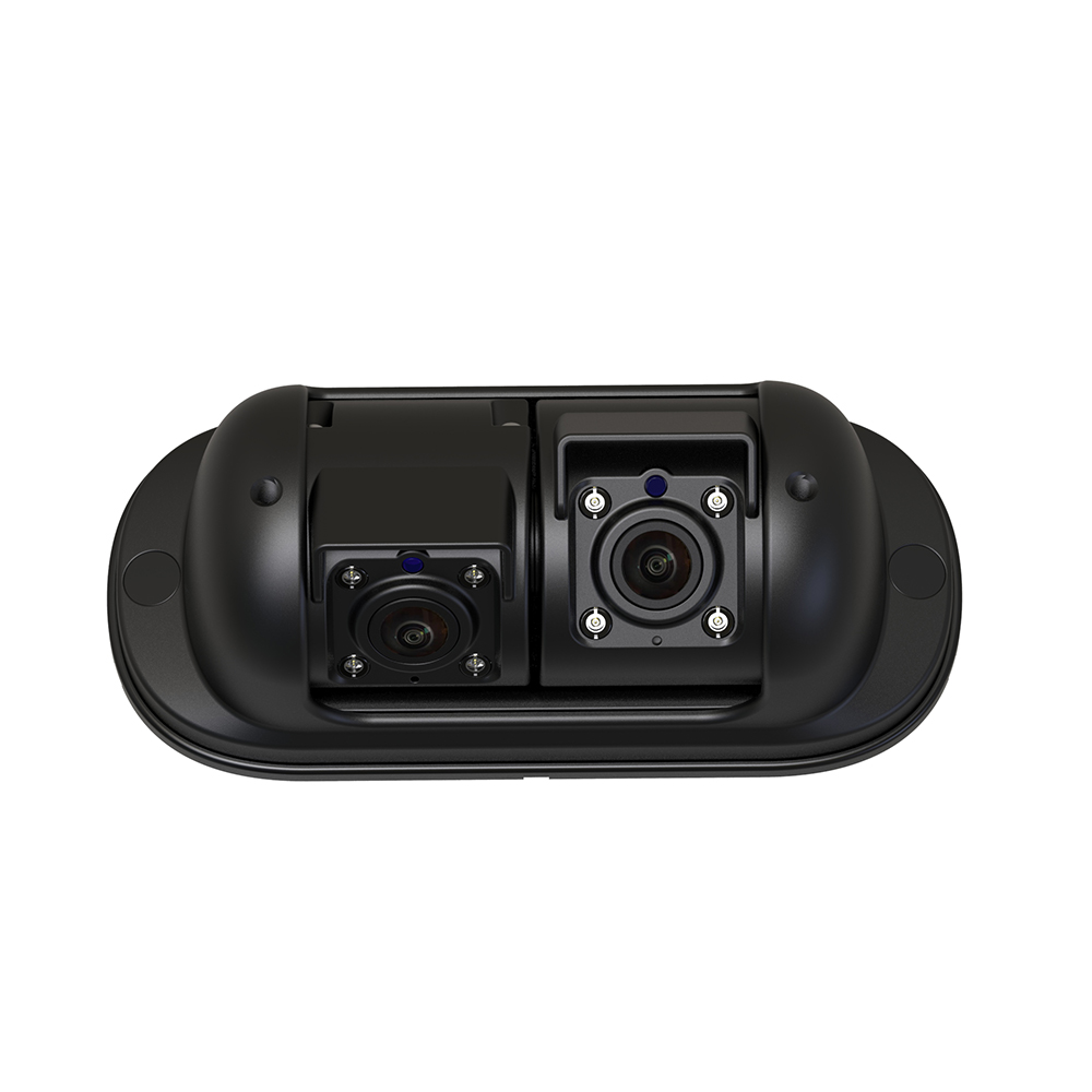 Achteruitrijcamera met dubbele lens en infrarood nachtzicht