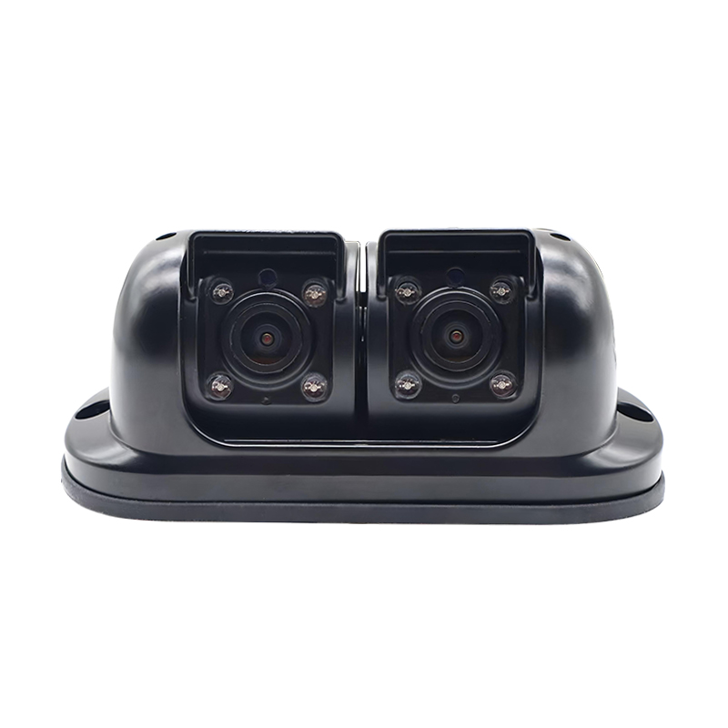 Infrarood achteruitrijcamera met dubbele lens voor vrachtwagens en bedrijfsvoertuigen met IP69K